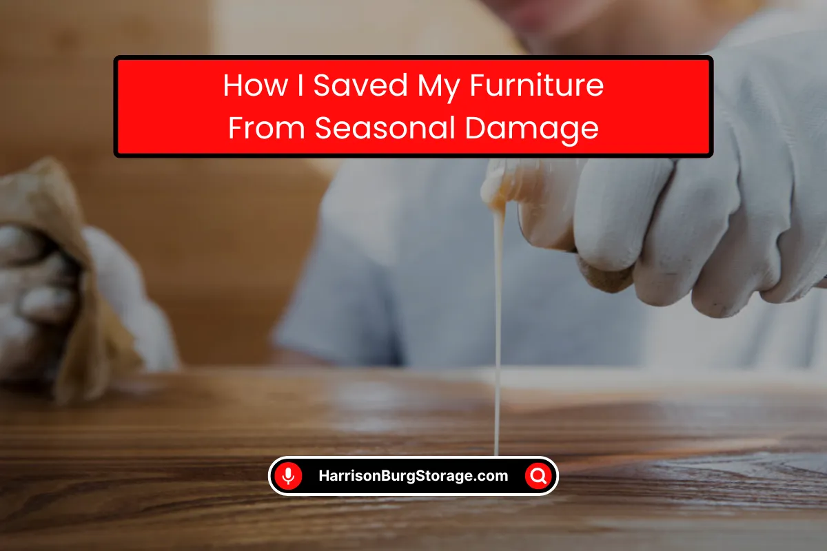 How I Saved Furniture From Seasonal Damage