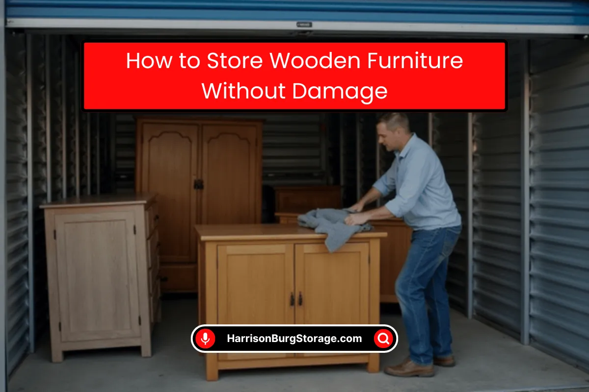 Store Wooden Furniture Without Damage