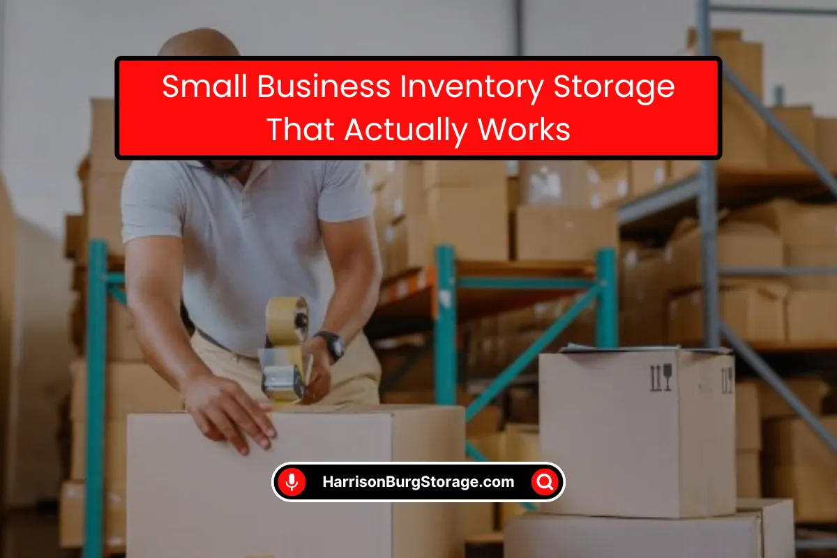 Small Business Inventory Storage That Works
