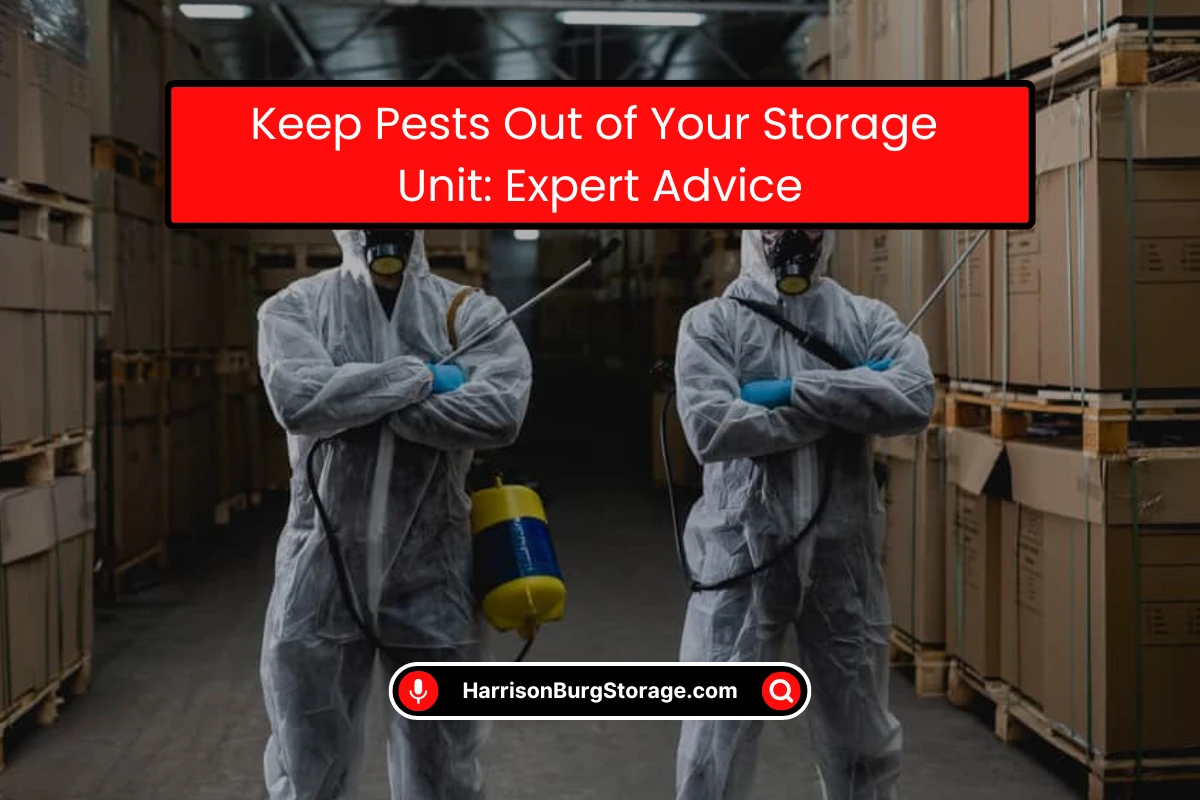 Stop Pests in Your Storage Unit for Good