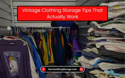 Affordable & Trusted Storage Units in Harrisonburg 9 Vintage Clothing Storage Tips That Actually Work (2026)