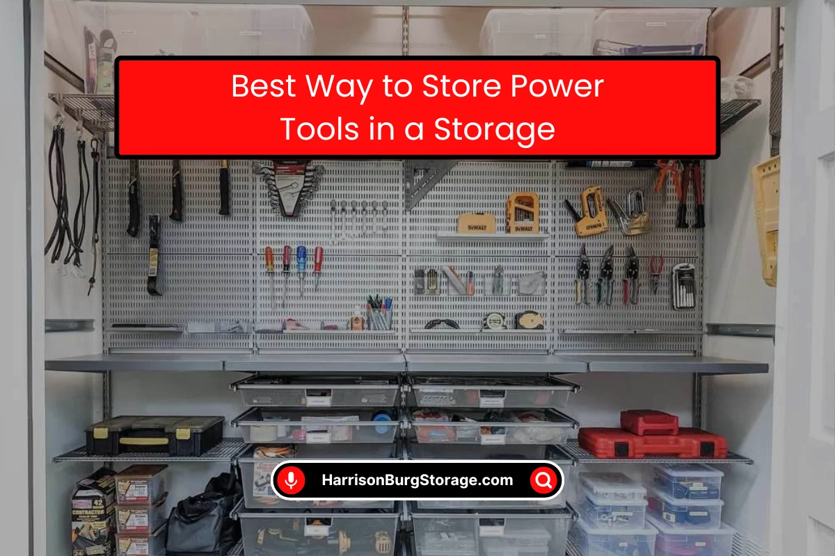 Protect Your Power Tools During Long-Term Storage
