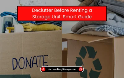 Affordable & Trusted Storage Units in Harrisonburg 9 Declutter Before Renting a Storage Unit: Smart Guide (2026)